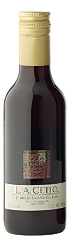 Mini Vino Tinto L.a. Cetto Cabernet Sauvignon 187ml