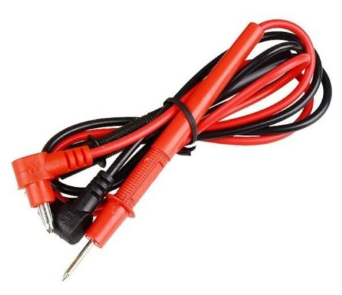 Punta Cable Para Tester Multimetros 2pzs Rojo Negro