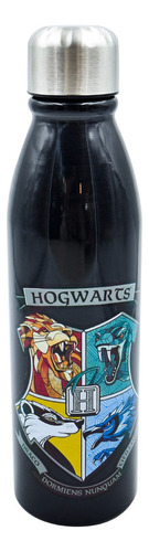 Botella Termo Agua Harry Potter Hogwarts Aluminio 600ml 