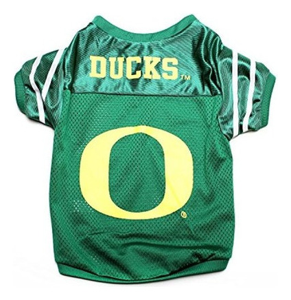 Pet Bienes Ncaa Oregon Patos Collegiate Pet Jersey Medium