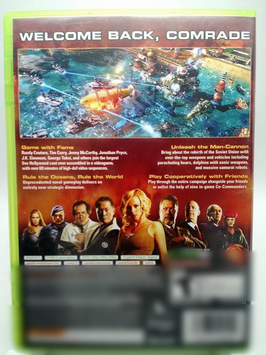 Command & Conquer Red Alert 3 xbox 360 B15 (Usado)