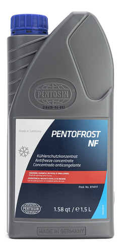 Anticongelante Azul De 1.5 Litros Pentofrost Nf