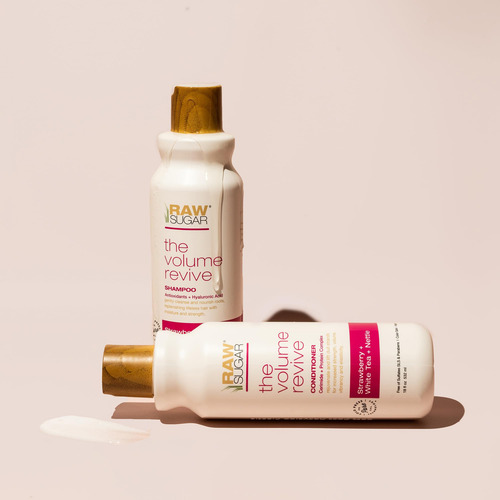 Set De ChampĂș Y Acondicionador Raw Sugar Volume Revive 530 M