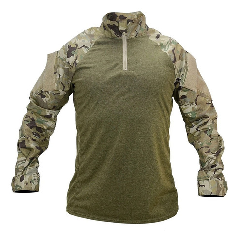Camisa Tática Combat Shirt 711 Forhonor Camucaat Rip Stop