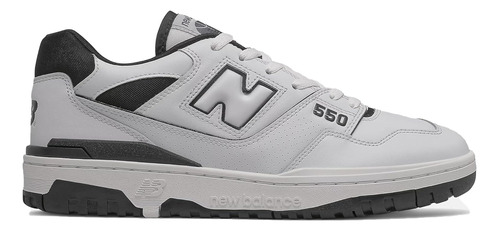 New Balance 550 Unixes Deportivo Blanco Con Negro