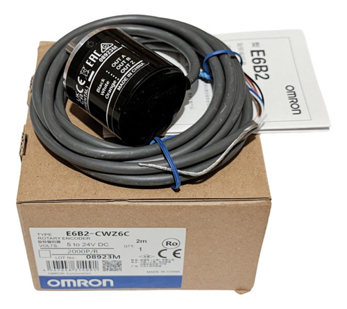 Enconder Incremental Rotatorio Omron Mod. E6b2-cwz6c 2000p/r
