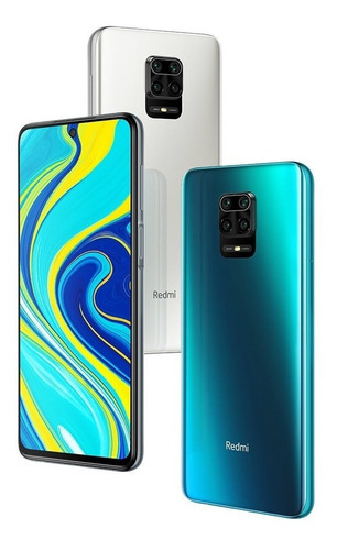 Celular Xiaomi Redmi Note 9 Pro 128gb 6gb Ram Aurora Azul Cor Azul - Excelente (Recondicionado)