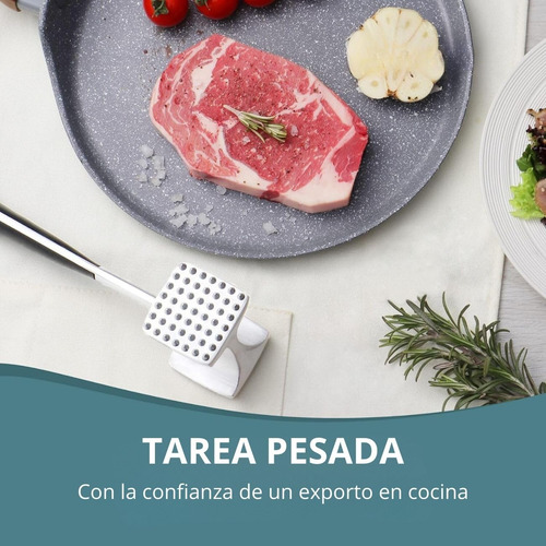 Martillo Para Carne, Ablandador De Carne Con Mango De