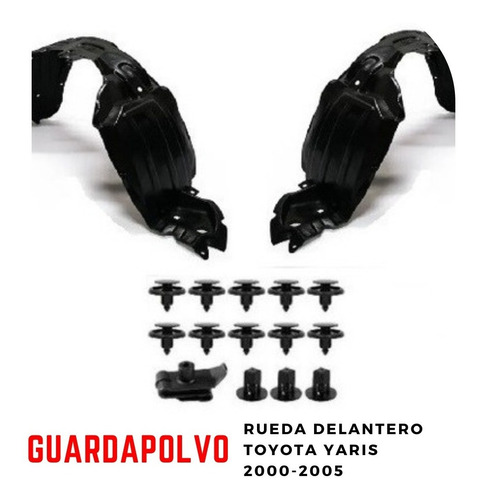 Guardapolvo Delantero Yaris 2000 2001 2002 2003 2004 2005 