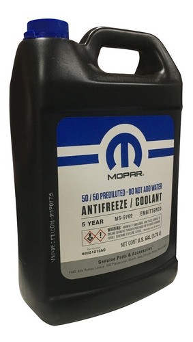 Imagen 5 de 6 de Refrigerante Rojo 50/50 Cherokee Grand Ram Commander Liberty
