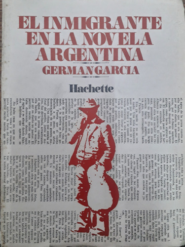 6746 El Inmigrante En La Novela Argentina - García, Germán