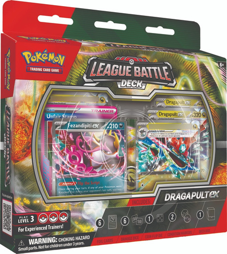 Dragapult Ex League Battle Deck Inglés/ Español Pokémon Tcg