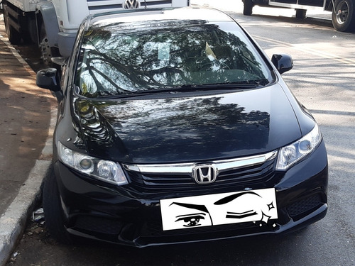 Imagem 2 de 14 de Honda Civic 2013 1.8 Lxs Flex 4p