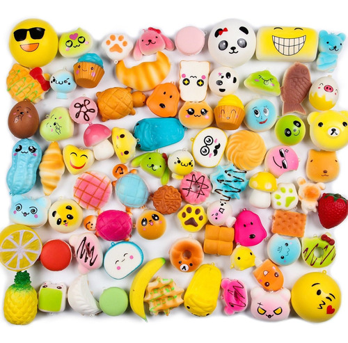 Watinc Random 10 Piezas Squishy Cream Scented Kawaii Simula