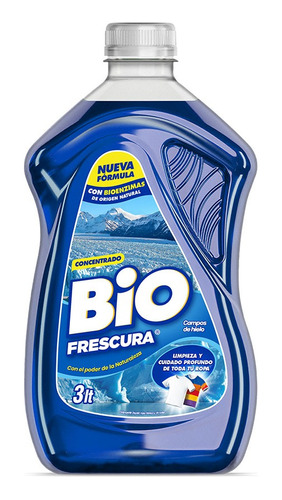 Detergente Líquido Bio Frescura Campos De Hielo 3 L