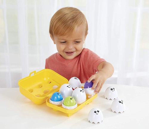 Kidoozie Peek N Peep Eggs - Juguete De Clasificación Y Apila