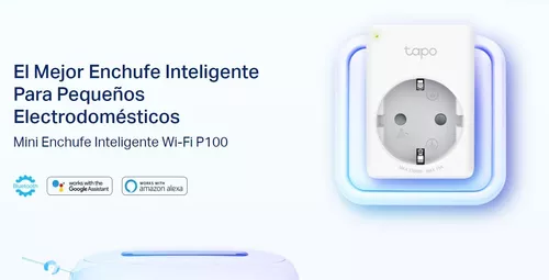 Enchufe Mini Wi-Fi Inteligente Ahorro Energetico Tp-Link Tapo P100