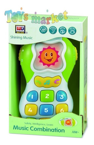 Telefono Didáctico C/ Luces Y Sonidos Celular Bebe Infantoys