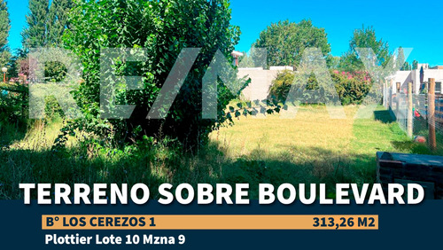 Venta- Terreno Sobre Boulevard B° Cerezos I. Plot.