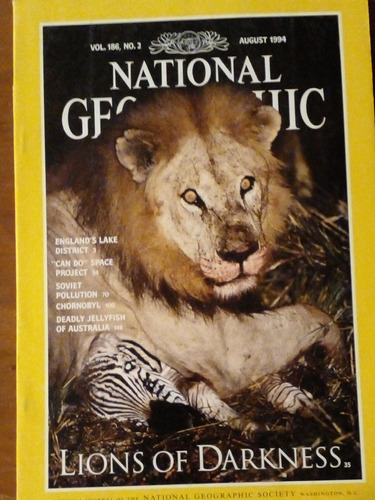 Revista National Geographic August 1994