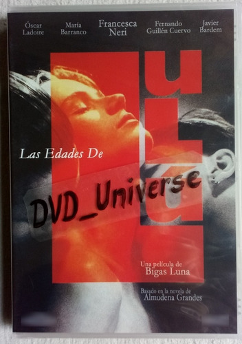 Dvd Las Edades De Lulú. Dvd Bigas Luna. Original, Multizona