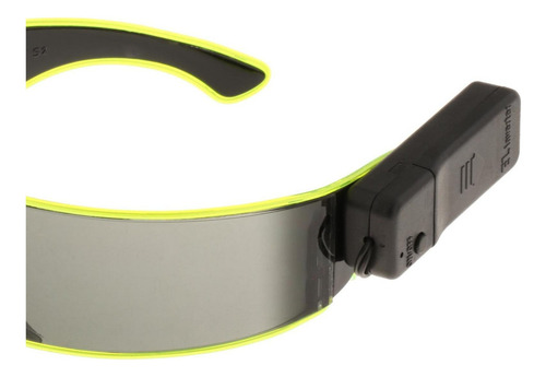 .. Lentes De Sol Luminosas Led Con Luz De Estilo Futurista