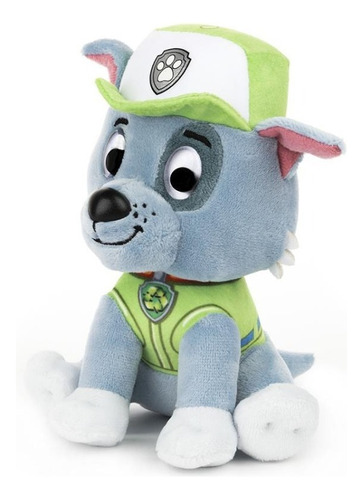 Peluche Rocky De Paw Patrol 16 Cm Original Patrulla Canina