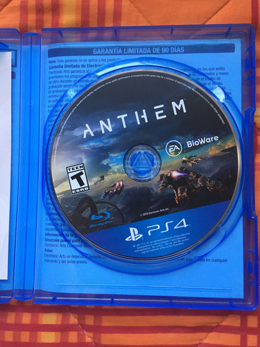 Anthem Ps4 Físico Envios Todo Chile (Usado)