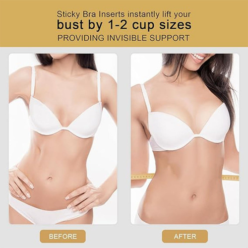 Snowy Sticky Bra Inserts, Snowy Inserts Sticky Bra, For