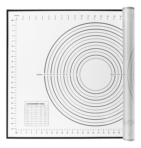 Alfombrilla De Silicona Antiadherente Para Hornear Con Medic