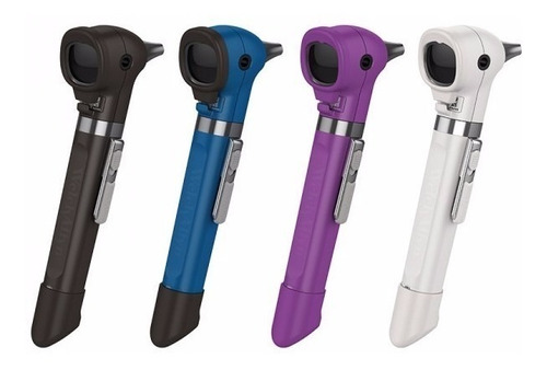 Imagen 9 de 10 de Otoscopio Led Welch Allyn 2.5v Fibra Óptica Pocket Negro