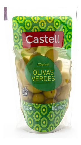 Aceitunas Olivas Verdes Castell 180gr