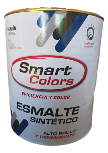 Esmalte Sintético Color Blanco. Smart Colors