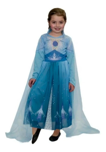Disfraz Elsa Frozen 2 Celeste Original New Toys Educando