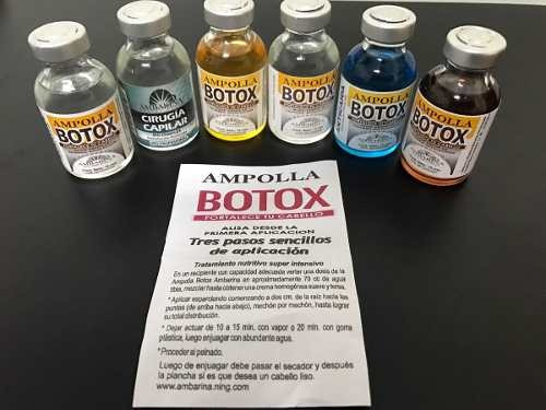 Ampollas Capilares De Botox Ambarina. 30 Ml