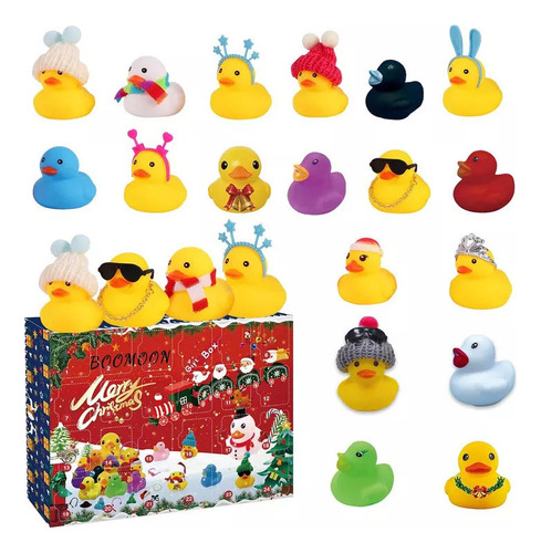 A A Calendarios Infantiles De Adviento, Navidad, 24 Patos