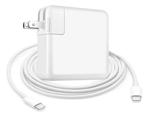 Cargador Usb-c, Compatible Con Macbook De 61w Y Cable Tipo C