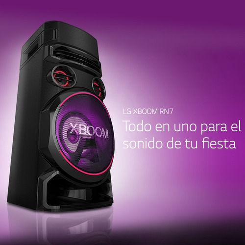 Imagen 4 de 10 de Parlante Torre De Audio LG Xboom Rn7