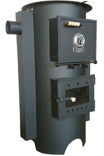 Salamandra Cecar C/horno De 22000k Apta Pellets Extra Pesada