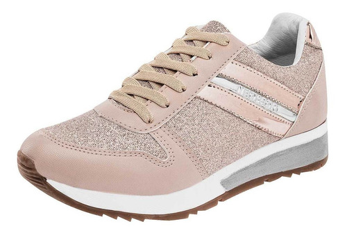 Tenis Mujer Neosport 1297 Rosa Dorado 090-860