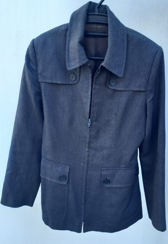 Chaqueta Gris Dama C/ Cierre Talle S Oportunidad