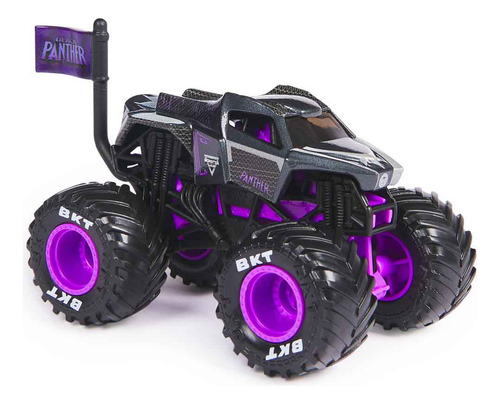 Carrito Marvel Black Panther a escala 1:64 - Monster Jam