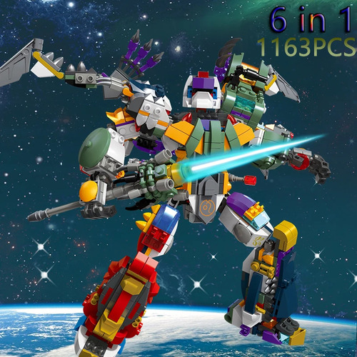 Bloques De Construcción Constellations Mecha Robot Para Niño