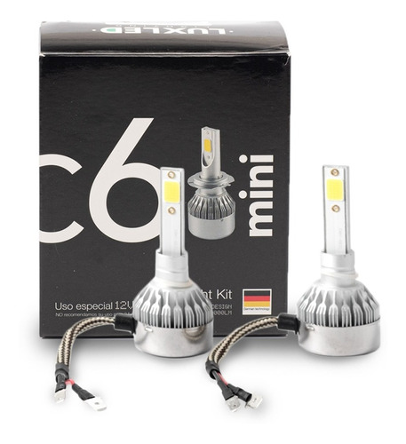 Kit Cree Led C6 Mini Sin Cooler! Compacto