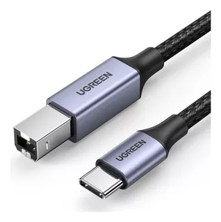 Cable Tipo-b (1m) Usb 2.0 Windows Usb - C Nylon Pro Dac Dj