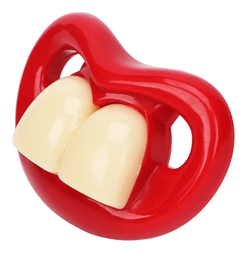 Buck Tooth Pacifier Funny Pacifiers For Babies Baby Pacifier Bucktooth Shape | MercadoLibre