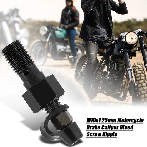 Tornillo De Purga Para Cilindro De Freno De Motocicleta M10x