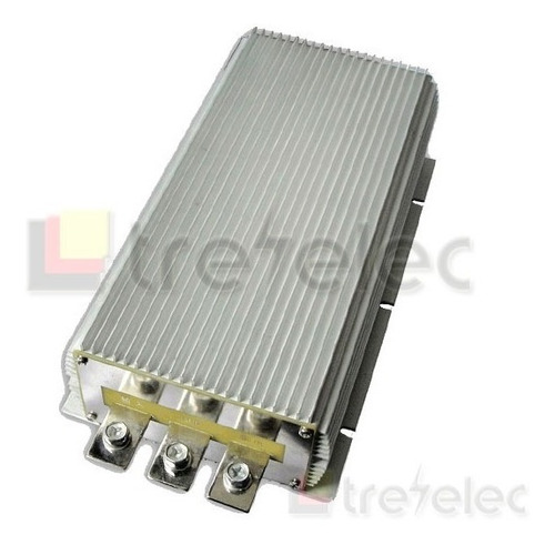 Convertidor De Tensión 24v A 12v 50 Amp 600 Watts Transformador De Tensión Camión Reforzado