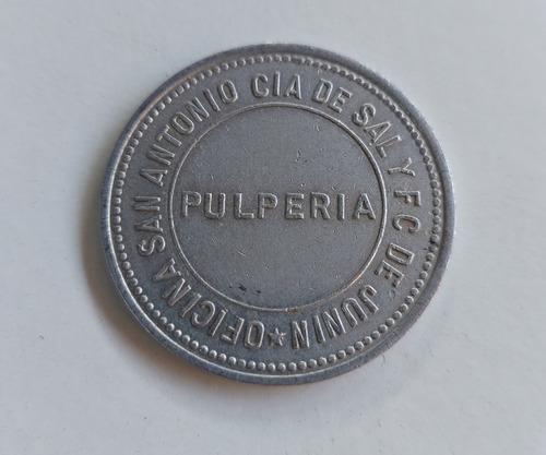 Ficha Oficina San Antonio Cia. De Sal F C De Junin De $2 (Usado)