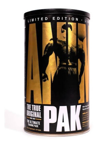 Suplemento en comprimidos Universal Nutrition Animal Pak Animal training Pak vitaminas en lata de 43mL 44 un
